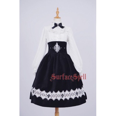 Surface Spell Gothic St Therese The Little Flower Vintage Corset Skirt